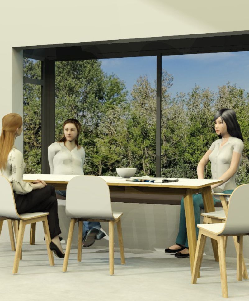 windowseat kitchen area 